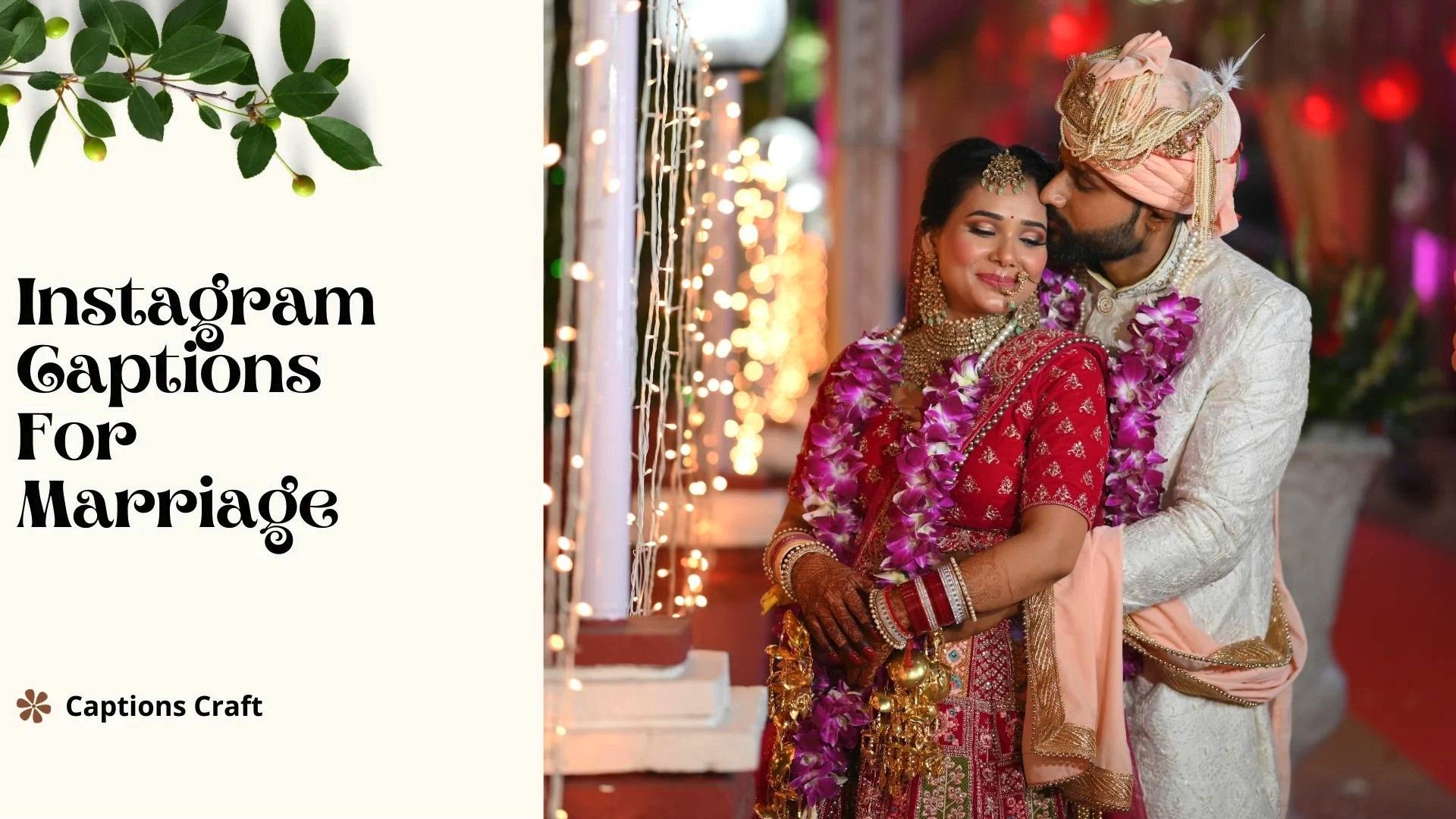 'Video thumbnail for Instagram Captions for Marriage That Will Make Your Love Shine'