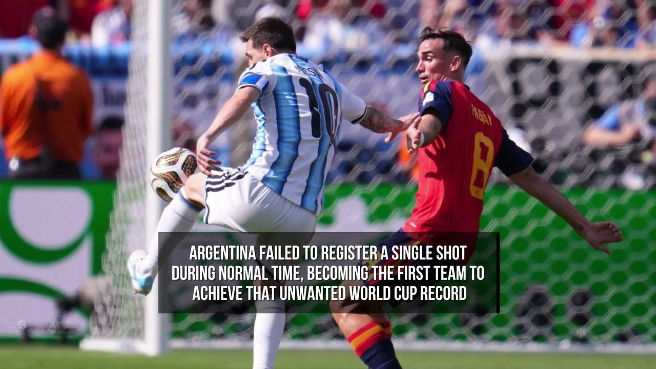 Video thumbnail for Spain Defeat Argentina to Win World Cup in Extra Time.