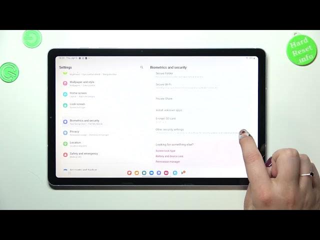Video thumbnail for How to Clear Credentials in SAMSUNG Tab S6 Lite 2022 - Remove Credential Storage