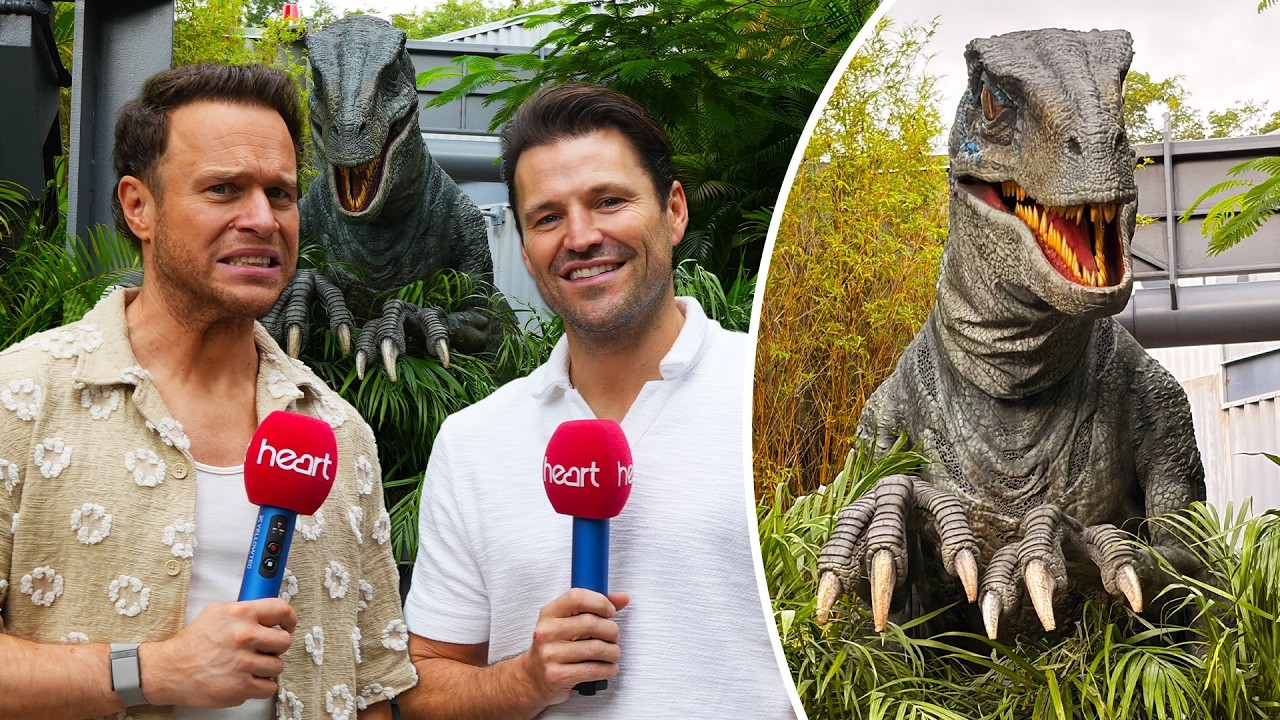 Video thumbnail for #AD Mark Wright and Olly Murs Raptor jumpscare!