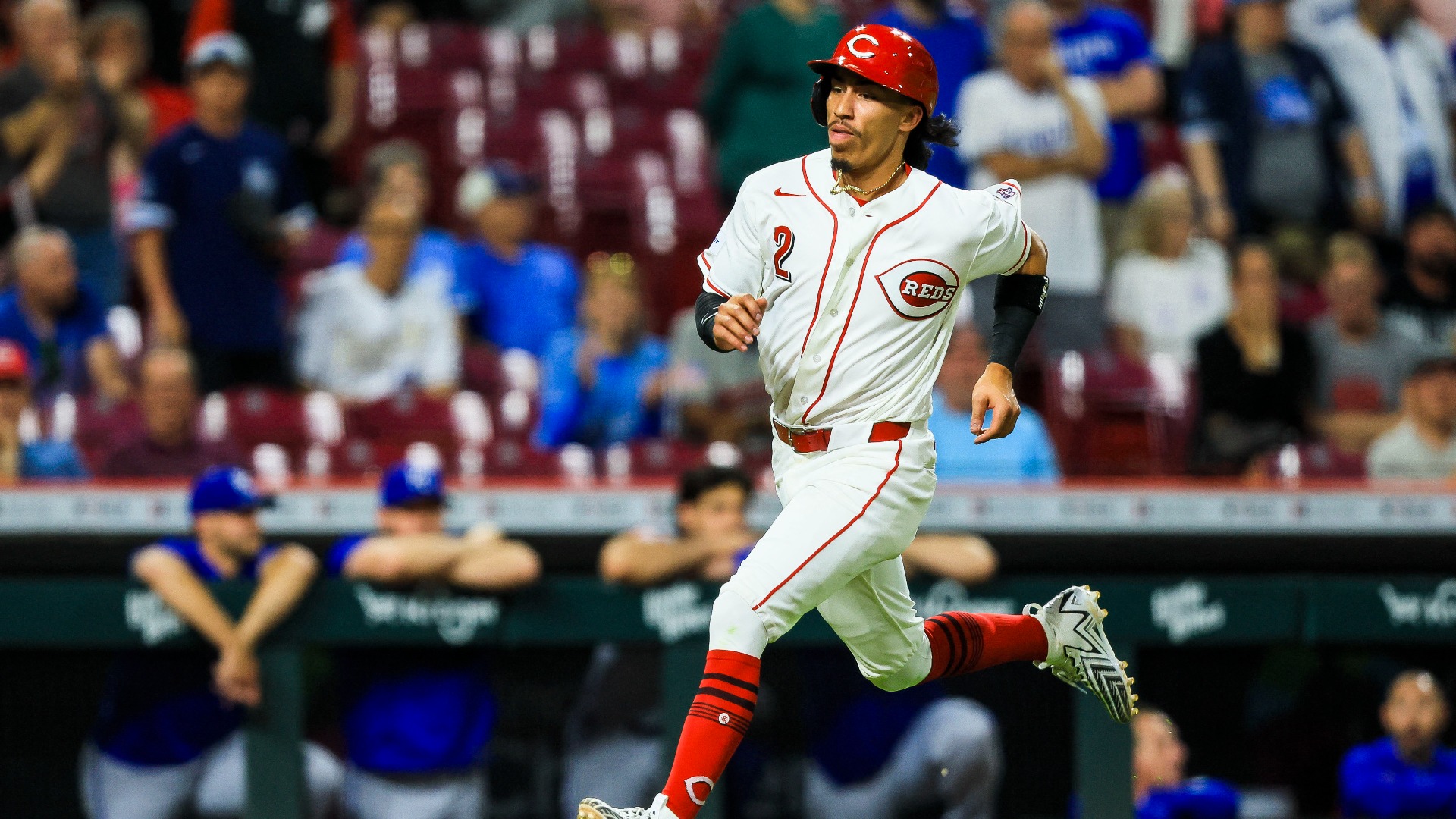 Video thumbnail for Reds Prospect Edwin Arroyo Makes Major League Debut