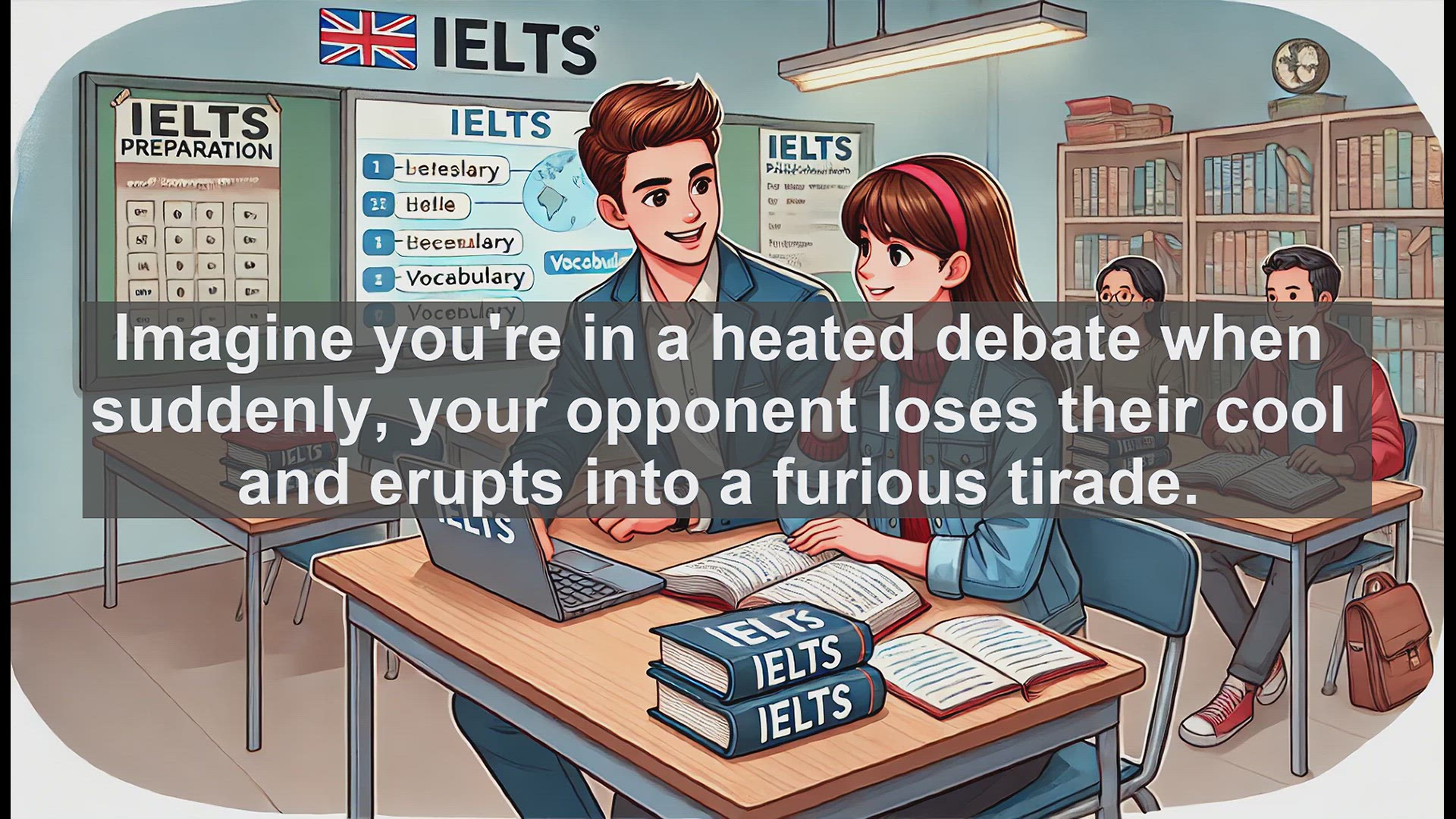 'Video thumbnail for 5000 Must Know IELTS 8.0 Vocabulary - Mastering 'Outburst': Boost Your IELTS Vocabulary'