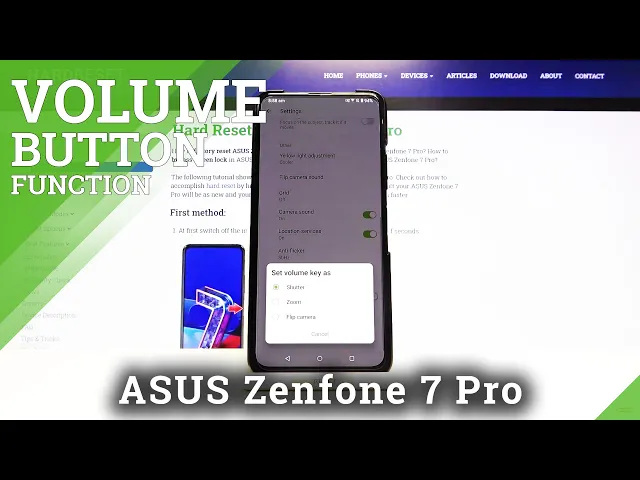 Video thumbnail for How to Change Volume Keys Function in ASUS Zenfone 7 Pro – Volume Buttons Function in Camera