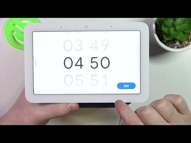 Video thumbnail for How To Set Alarm on Google Nest Hub 2?
