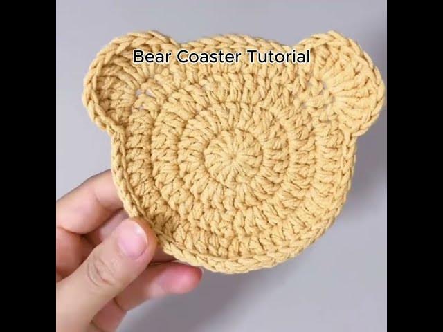 Video thumbnail for Bear Coaster Crochet Tutorial For Beginners