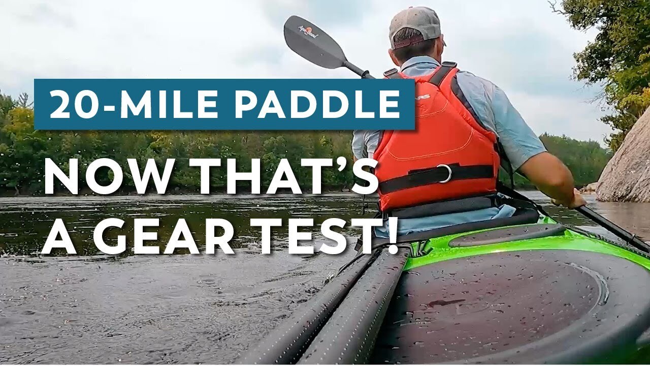 Video thumbnail for The 20 Mile Kayak Test!  |  Boreal Design Baffin Gear Review