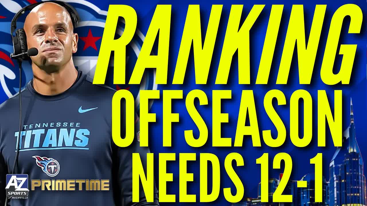 Video thumbnail for a to z sports nashville: titans offseason needs: addressing roster gaps in year 2
