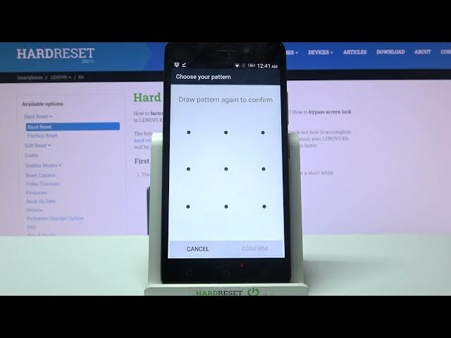 Video thumbnail for How to Add Screen Lock on Lenovo K6 – Add Face Unlock