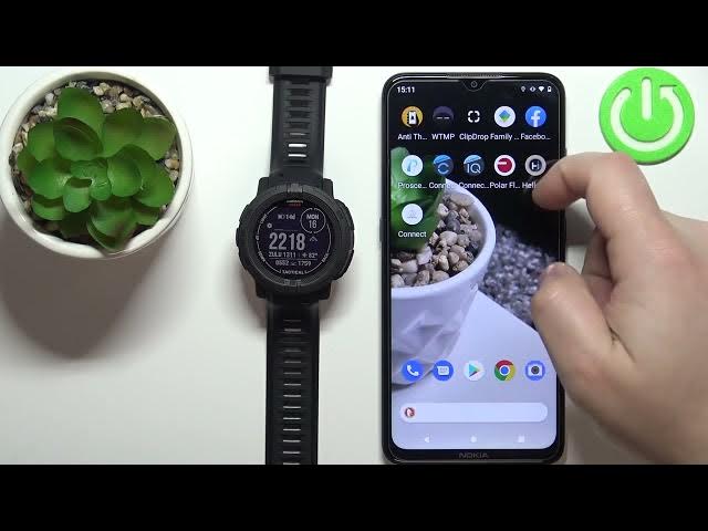 Video thumbnail for How to Unpair GARMIN Instinct 2 Solar 45mm from Smartphone with Android Operating System