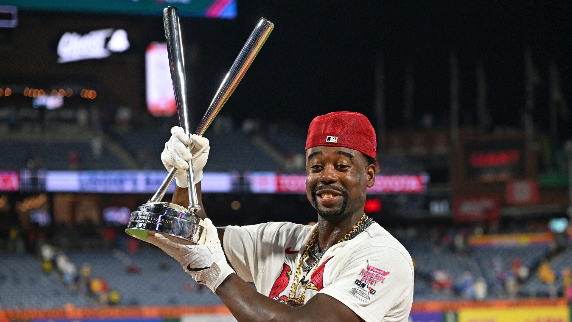 Video thumbnail for Cardinals' Jordan Walker Wins Big at the 2026 Home Run Derby