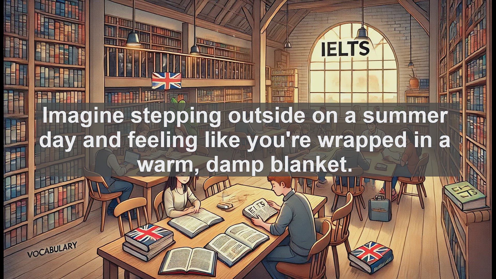 'Video thumbnail for 2000 Must Know IELTS 9.0 Vocabulary - What Does 'Muggy' Mean? Weather Vocabulary for IELTS'