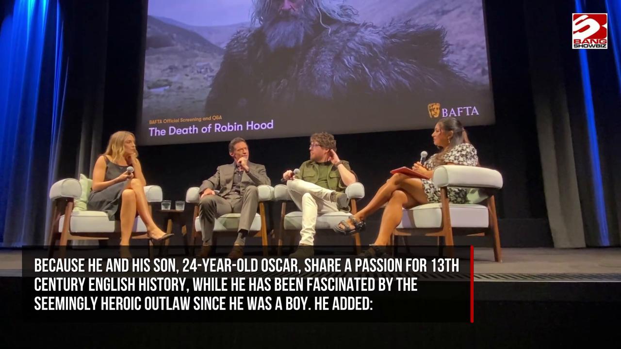 Video thumbnail for Why did Hugh Jackman sob after reading script for new film The Death of Robin Hood?