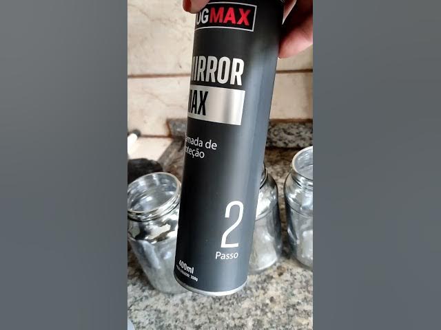 Video thumbnail for Como fazer vasos de vidro com efeito espelho