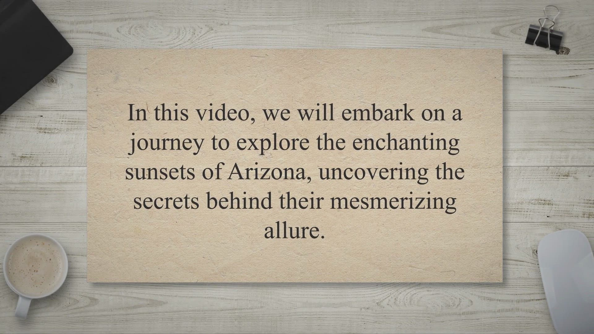 'Video thumbnail for Arizona's Enchanting Sunsets: Unveiling the Magic, Colors, Science, and Unforgettable Experiences'
