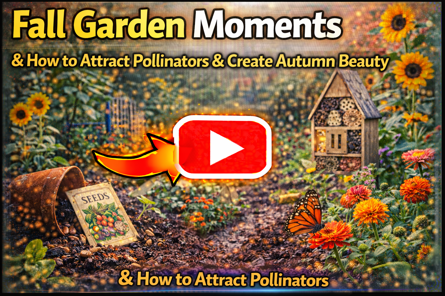 Video thumbnail for Fall Garden Moments | How to Attract Pollinators & Create Autumn Beauty