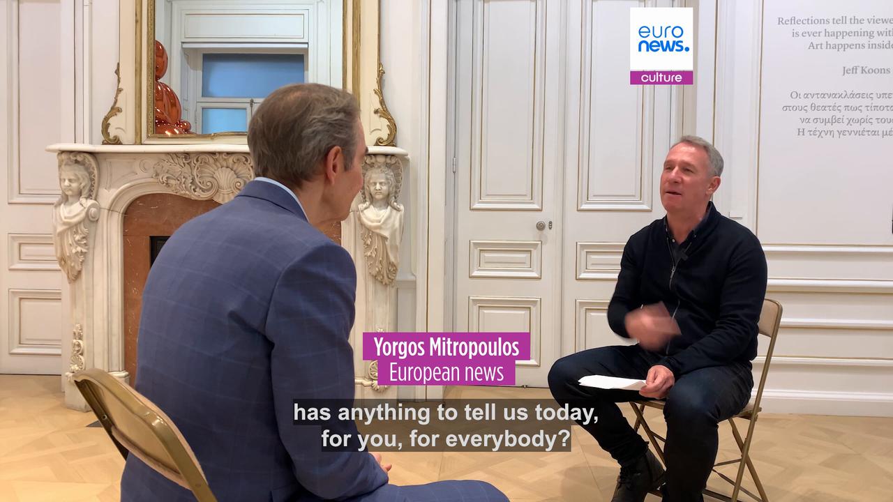 Video thumbnail for Mighty Aphrodite: Artist Jeff Koons on venerating Venus in Athens