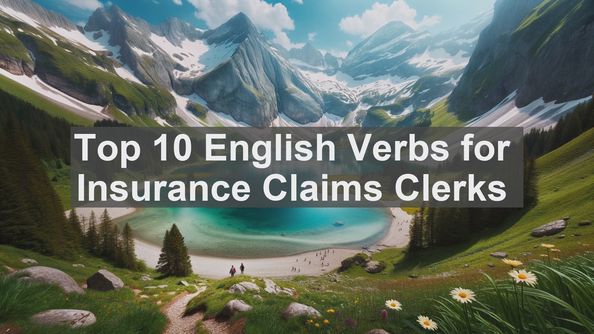 'Video thumbnail for Top 10 English Verbs for Insurance Claims Clerks'