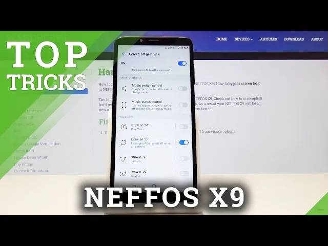 Video thumbnail for Tricks & Hacks for NEFFOS X9 - Useful Tips / Best Options