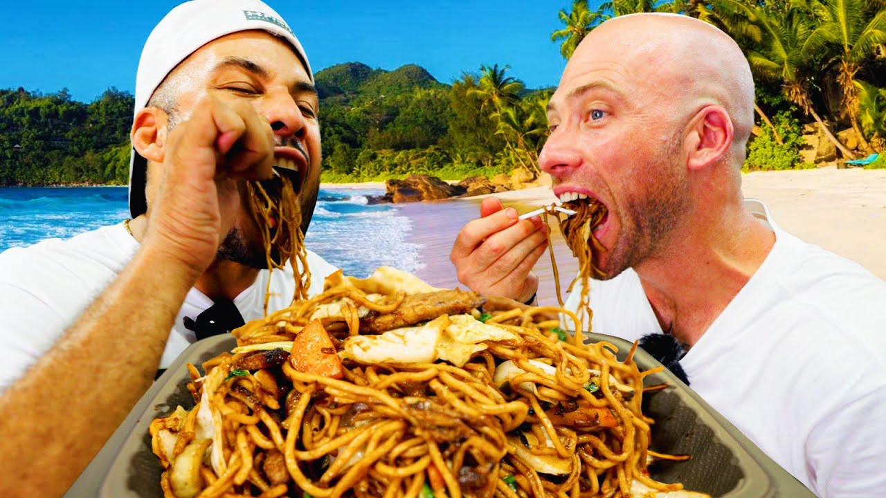 Video thumbnail for Massive Jamaican Fusion Food Tour In Kingston!!