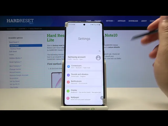 Video thumbnail for How to Change Screenshot Format on SAMSUNG Galaxy Note 10 Lite – Set Up Screenshots