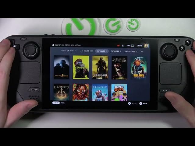 Video thumbnail for Steam Deck - How To Verify Game Files