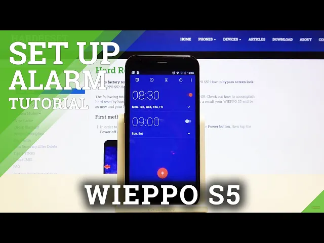 Video thumbnail for How to Turn on the Alarm on WIEPPO S5 –  Set Up Morning Alarm