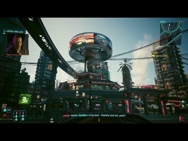 Video thumbnail for Cyberpunk 2077- The Ride: Talk To Regina Jones | Meet With Dexter Deshawn | Jackie Chat | NS2