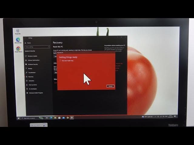 Video thumbnail for How To Reset Factory Settings On LENOVO AIO M900Z