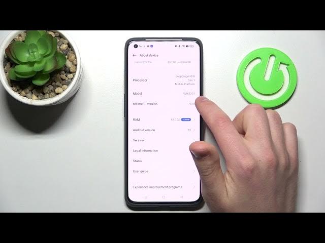 Video thumbnail for How to Check Phone Model on REALME GT 2 Pro // Device Model