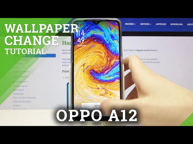 Video thumbnail for How to Change Wallpaper in OPPO A12 – Refresh Display Look