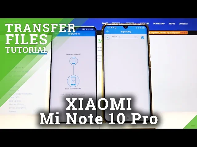 Video thumbnail for How to Transfer Data from Android Device to XIAOMI Mi Note 10 Pro – Relocate Files