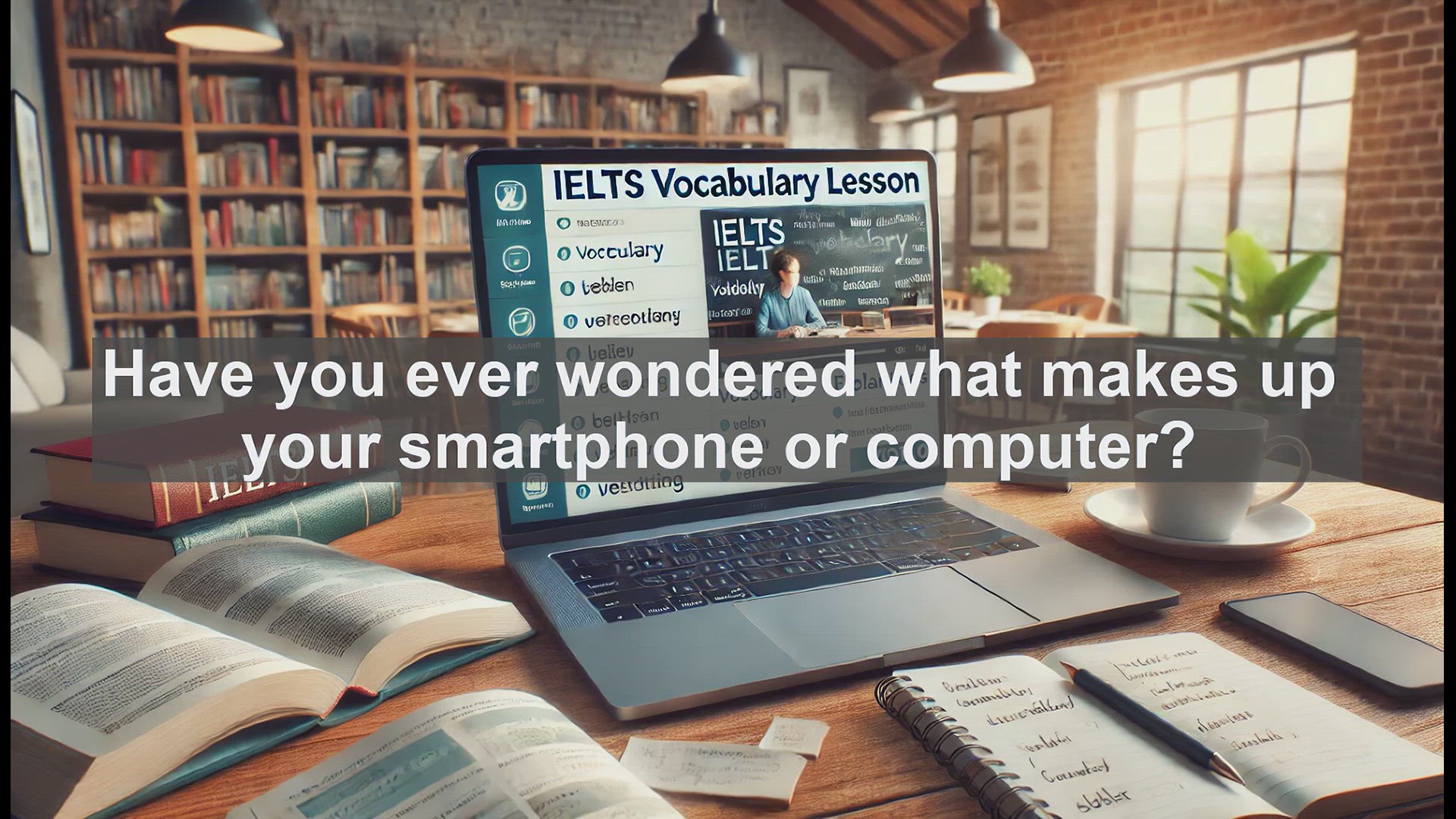 'Video thumbnail for 2500 Must Know IELTS 6.5 Vocabulary - Understanding 'Component': A Key Word for IELTS Success'