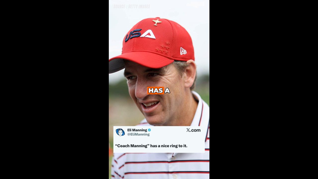 Video thumbnail for Eli Manning Teases Coaching After Ole Miss Rumor Hits Social Media