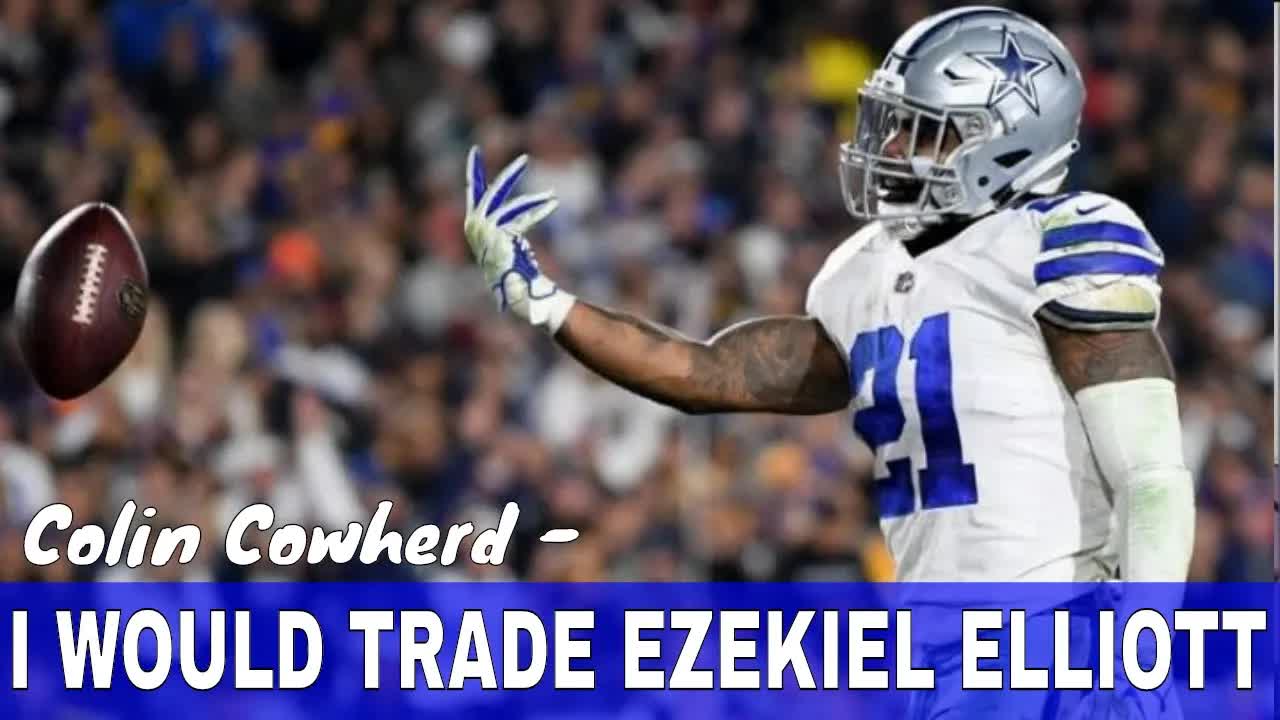 Video thumbnail for law nation sports: ezekiel elliott trade? colin cowherd talks cowboys running back situation
