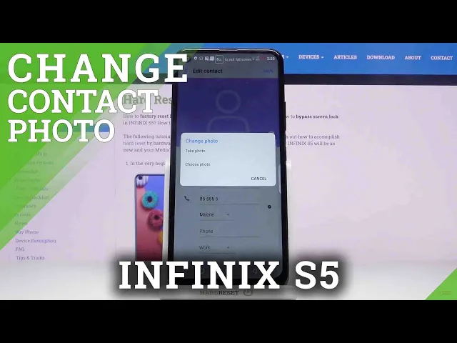 Video thumbnail for How to Add Photo to Contact in Infinix S5 - Customize Contact Profile