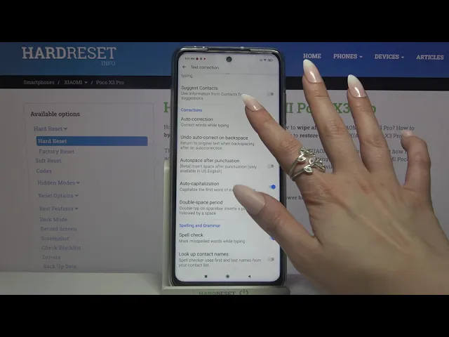 Video thumbnail for How to Manage Auto-Correction on POCO X3 Pro – Autocorrection Options