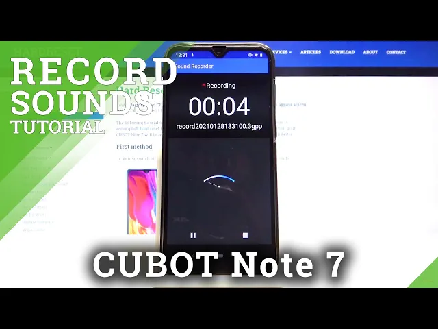 Video thumbnail for How to Record Sounds in CUBOT Note 7 – Enable Sound Recorder