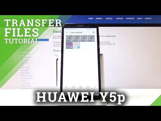 Video thumbnail for How to Transfer Files in HUAWEI Y5p – Move Data