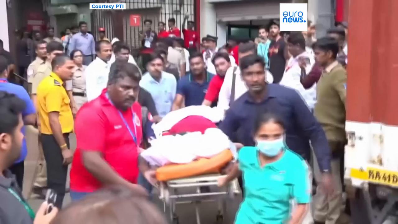 Video thumbnail for Stampede at cricket stadium in India kills 11 and injures dozens