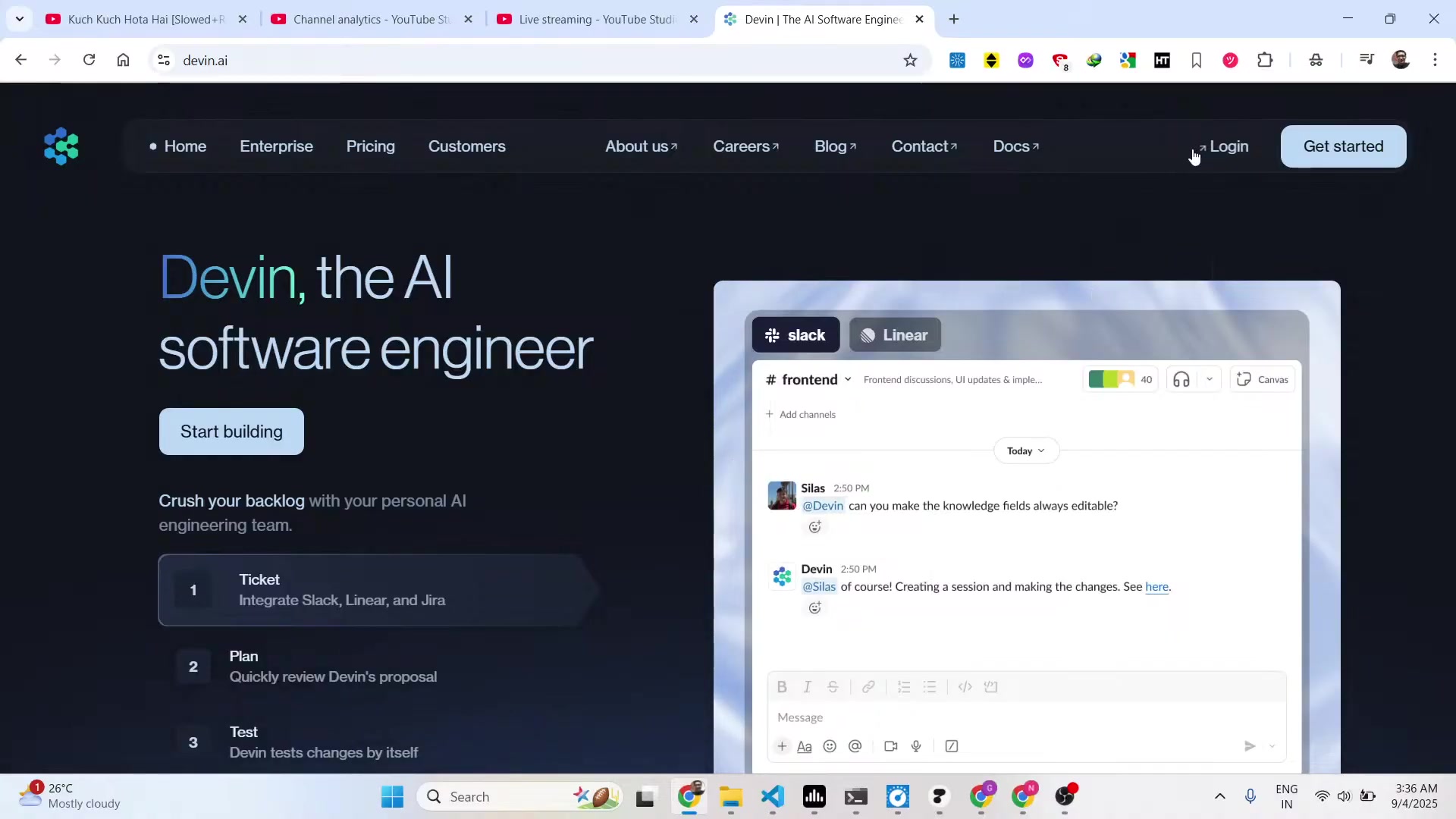 'Video thumbnail for Devin AI Build & Deploy Full Stack Web Apps Destroys Claude,Gemini & Cursor??'
