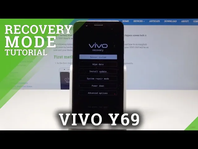 Video thumbnail for How to Enter Recovery Mode on VIVO Y69 - Use VIVO Recovery Menu