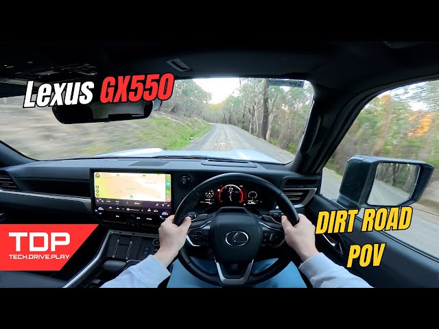 Video thumbnail for Lexus GX550 Overtrail 2025 Dirt Road Test Drive POV
