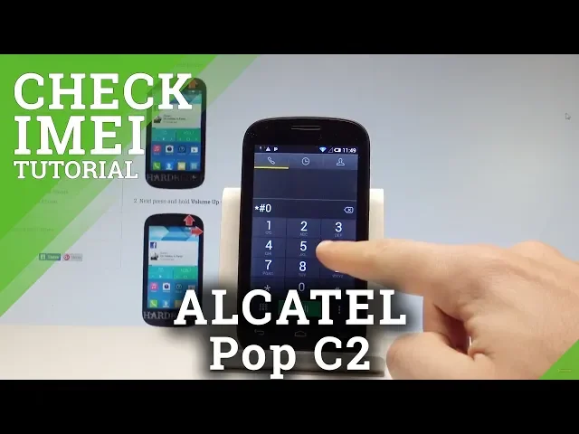 Video thumbnail for How to Check IMEI and Serial Number on ALCATEL Pop C2 |HardReset.Info