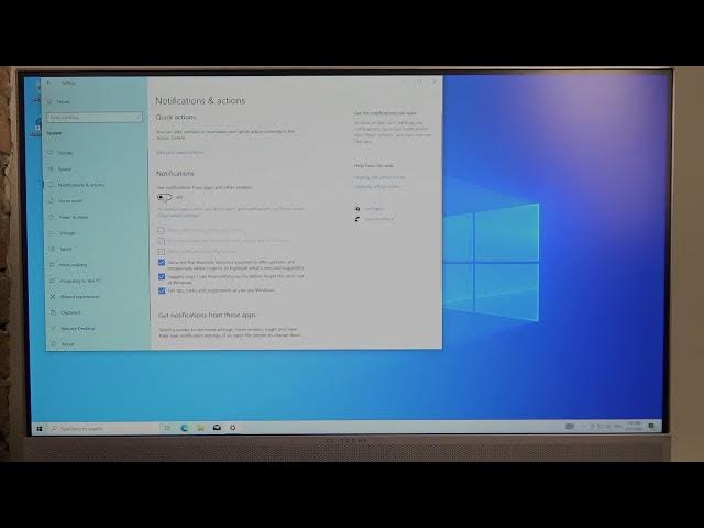 Video thumbnail for How To Manage Notification Settings On HP 800 G3 AIO i5
