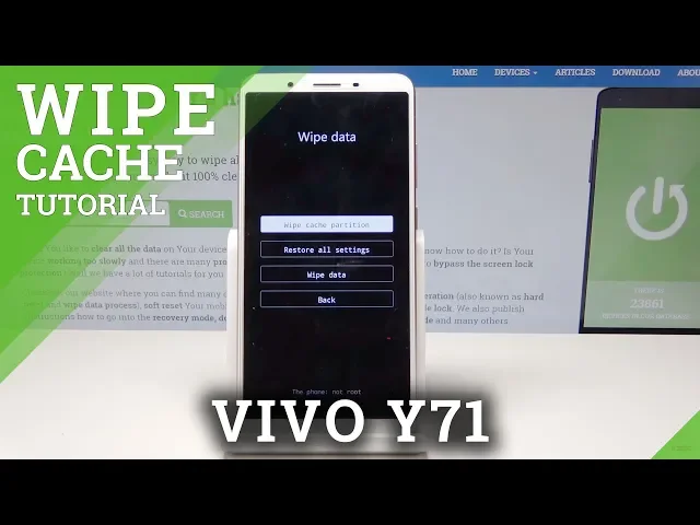 Video thumbnail for How to Format Cache in VIVO Y71 - Wipe Cache Partition
