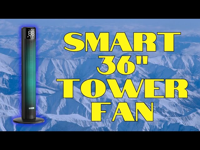 Video thumbnail for Cool Off Fast with the Provirtec WindMaster Smart Tower Fan - Demo & Review