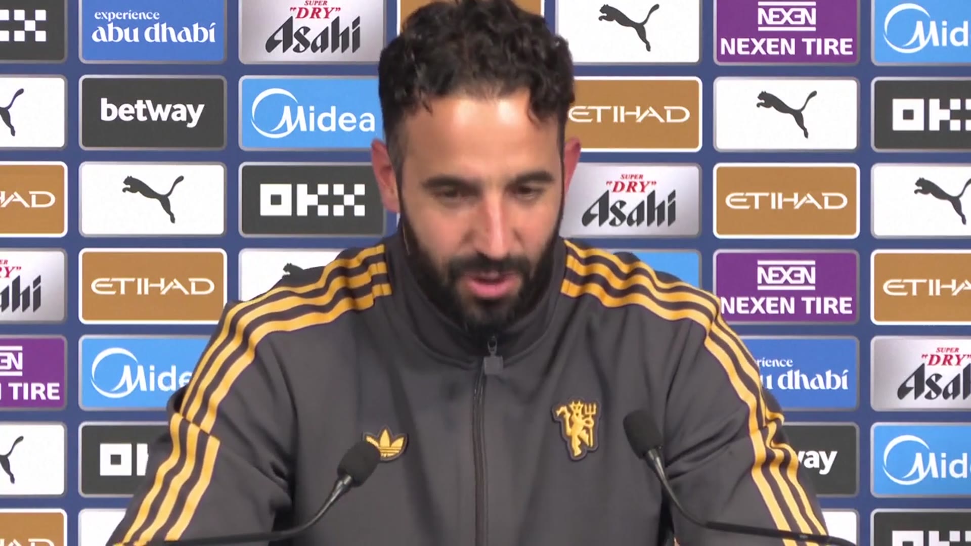 'Video thumbnail for 'If you want a different philosophy, you have to change the man' - Ruben Amorim after chastening Manchester derby defeat'