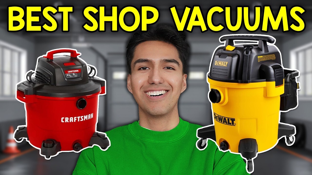 Video thumbnail for 10 Best Shop Vacuums For 2026 You NEED To See