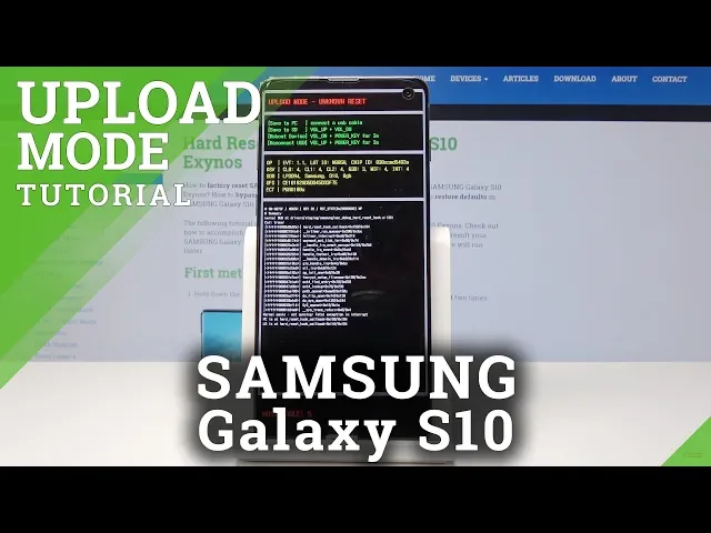 Video thumbnail for How to Enter Upload Mode in SAMSUNG Galaxy S10