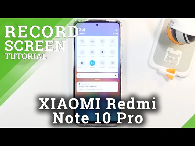 Video thumbnail for How to Use Screen Recorder in XIAOMI Redmi Note 10 Pro – Record Fleeting Content